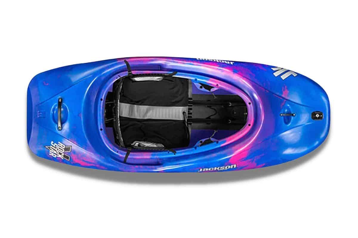 Purple Whitewater Kayak - Sit In Kayak