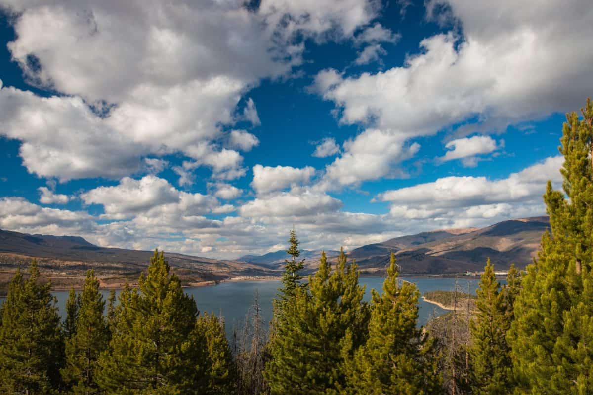 View of Lake Dillon Colorado